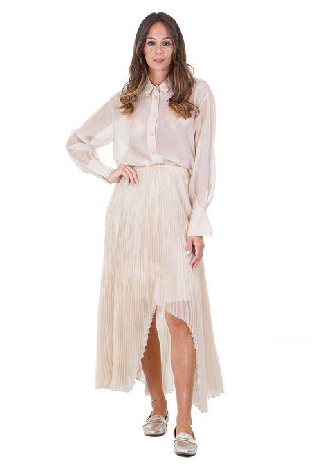 ORGANZA PLISSE' FORTE FORTE | Gonne | 14097MYSKIRT0265